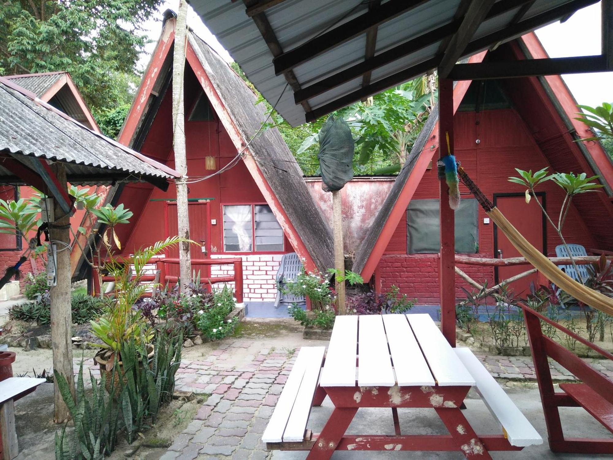 甘榜直落尼巴 Nazri Nipah Camp Pangkor酒店 客房 照片